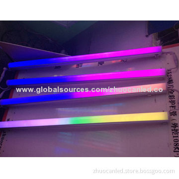 LED DMX Tube roof lighting, 24V 8 segments IC control LED tubeNew